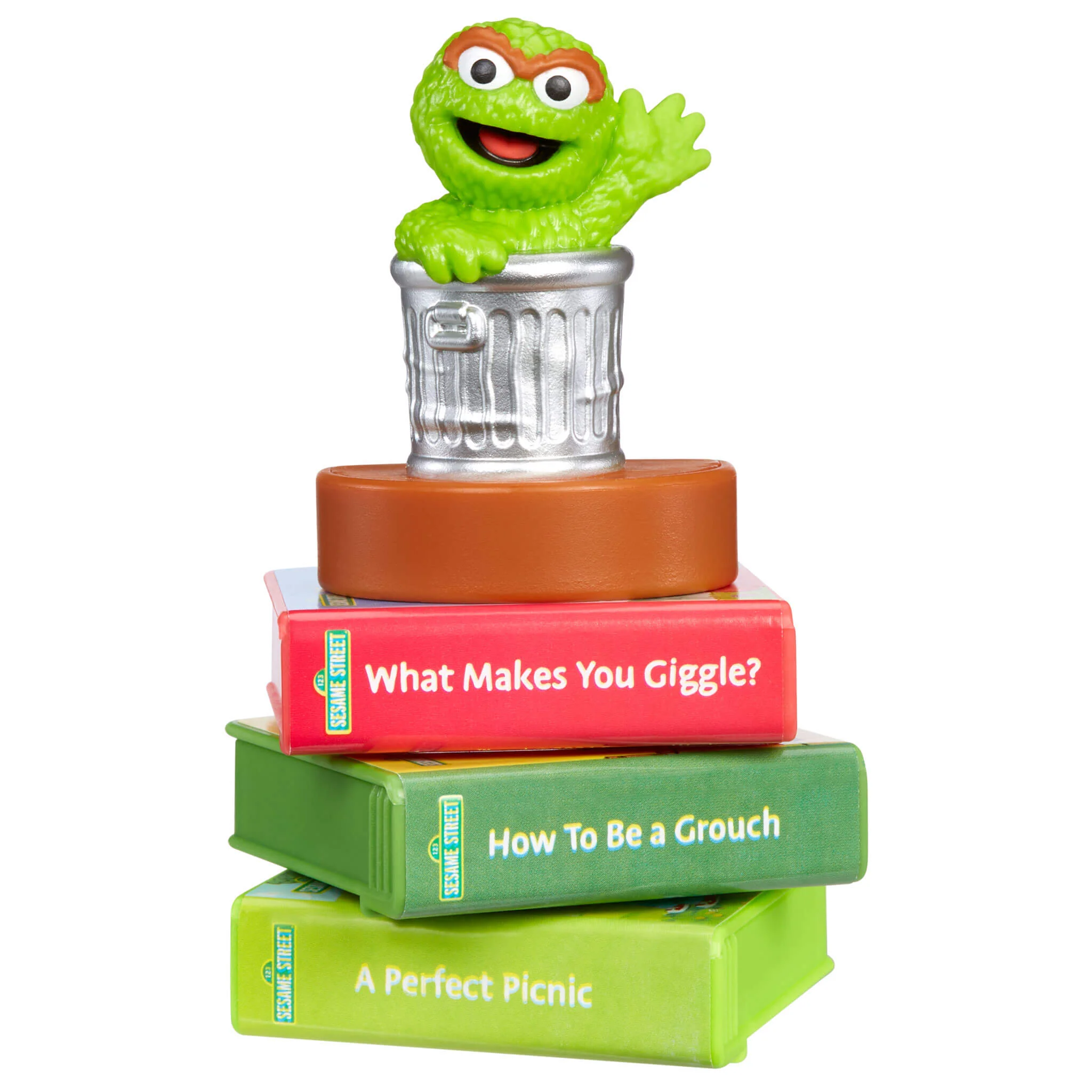 Little Tikes Story Dream Machine Sesame Street Oscar the Grouch & Friends Collection Toy - Image 4