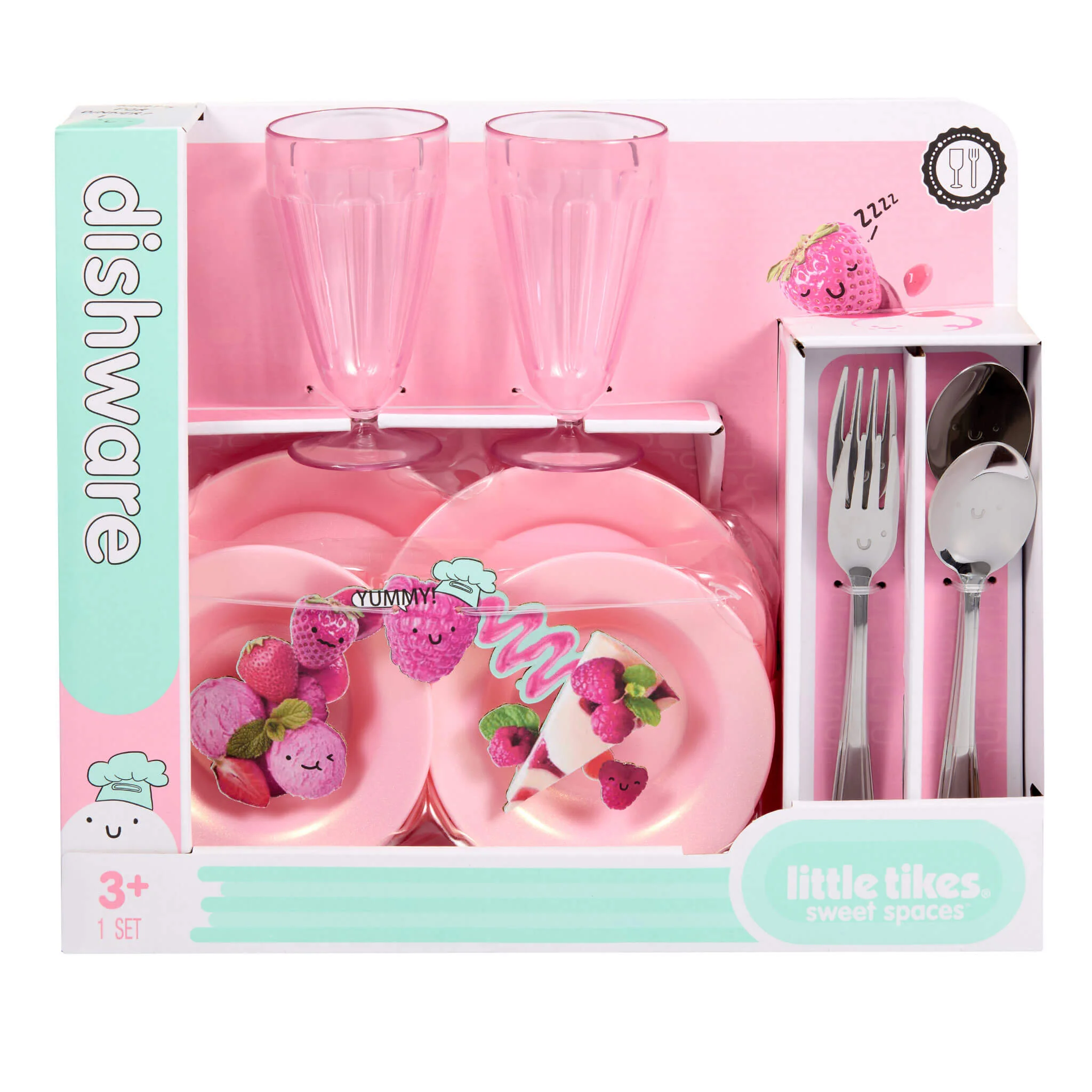 Little Tikes Pink – Sweet Spaces Dishware Set Cup - Image 6