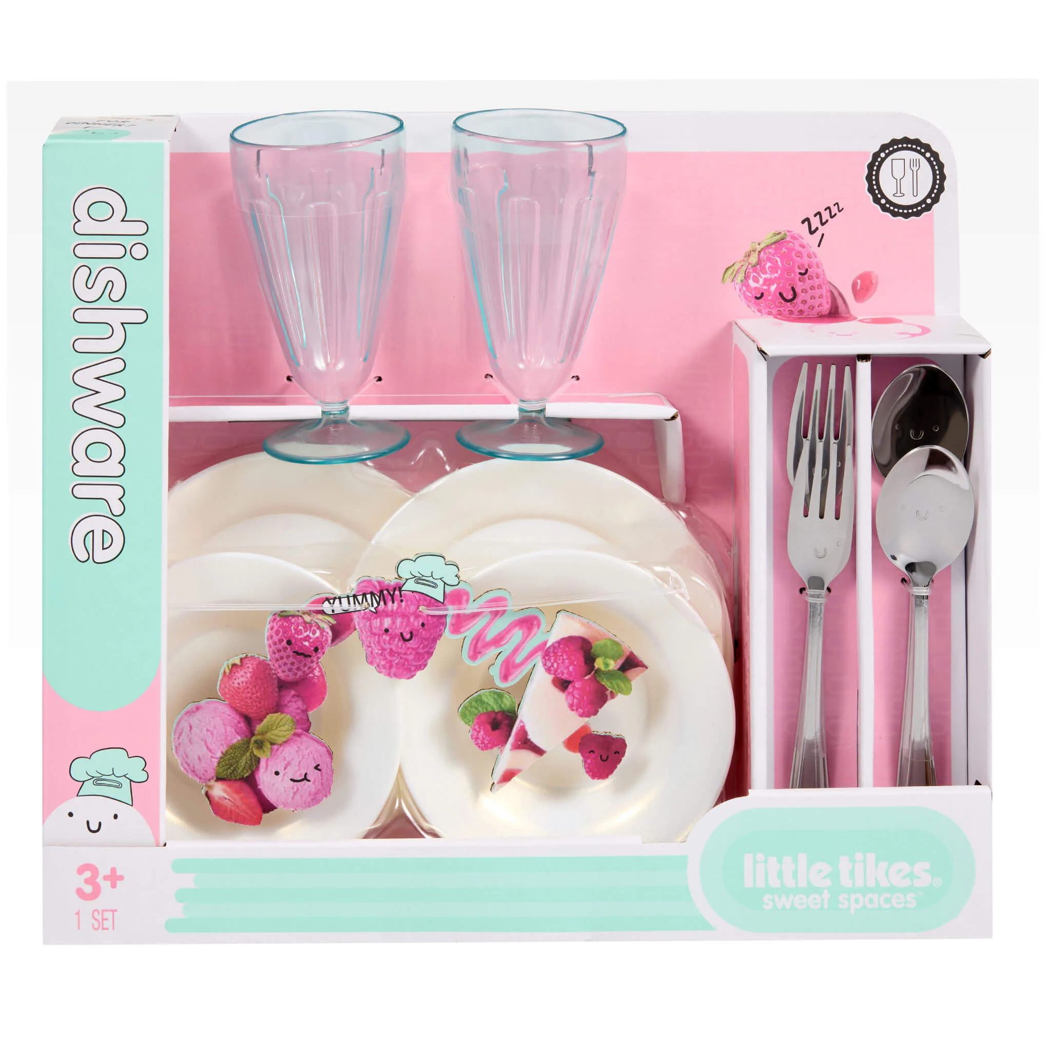 Little Tikes White – Sweet Spaces Dishware Set Cup - Image 6