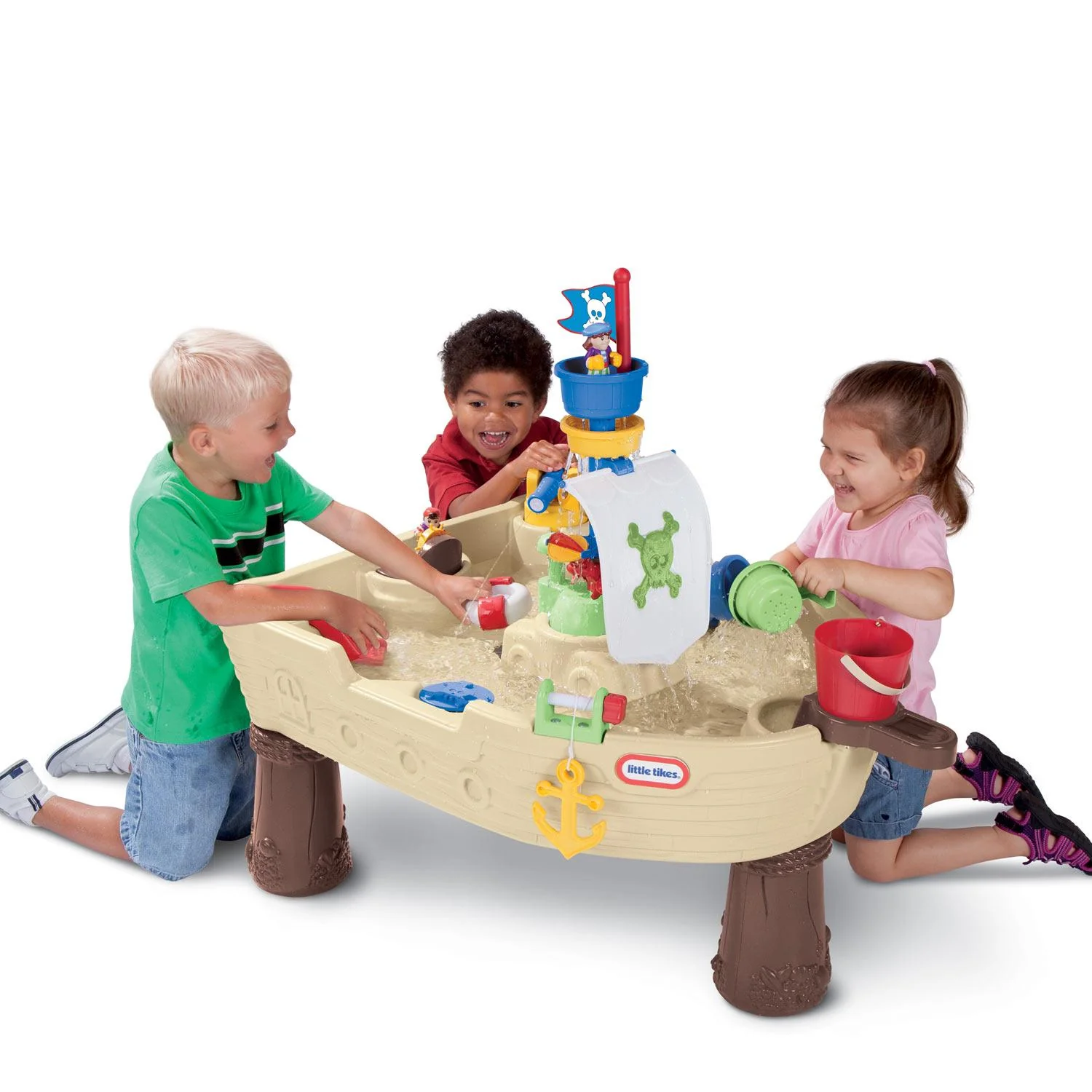 Little Tikes Anchors Away Pirate Ship Water Table Toy