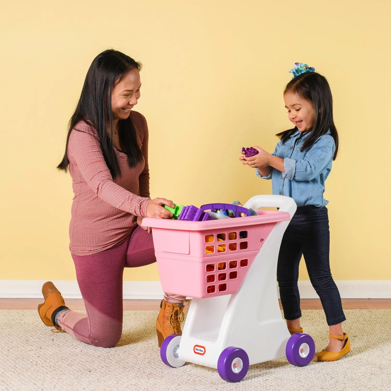 Little Tikes Pink – Shopping Cart Toy - Image 4