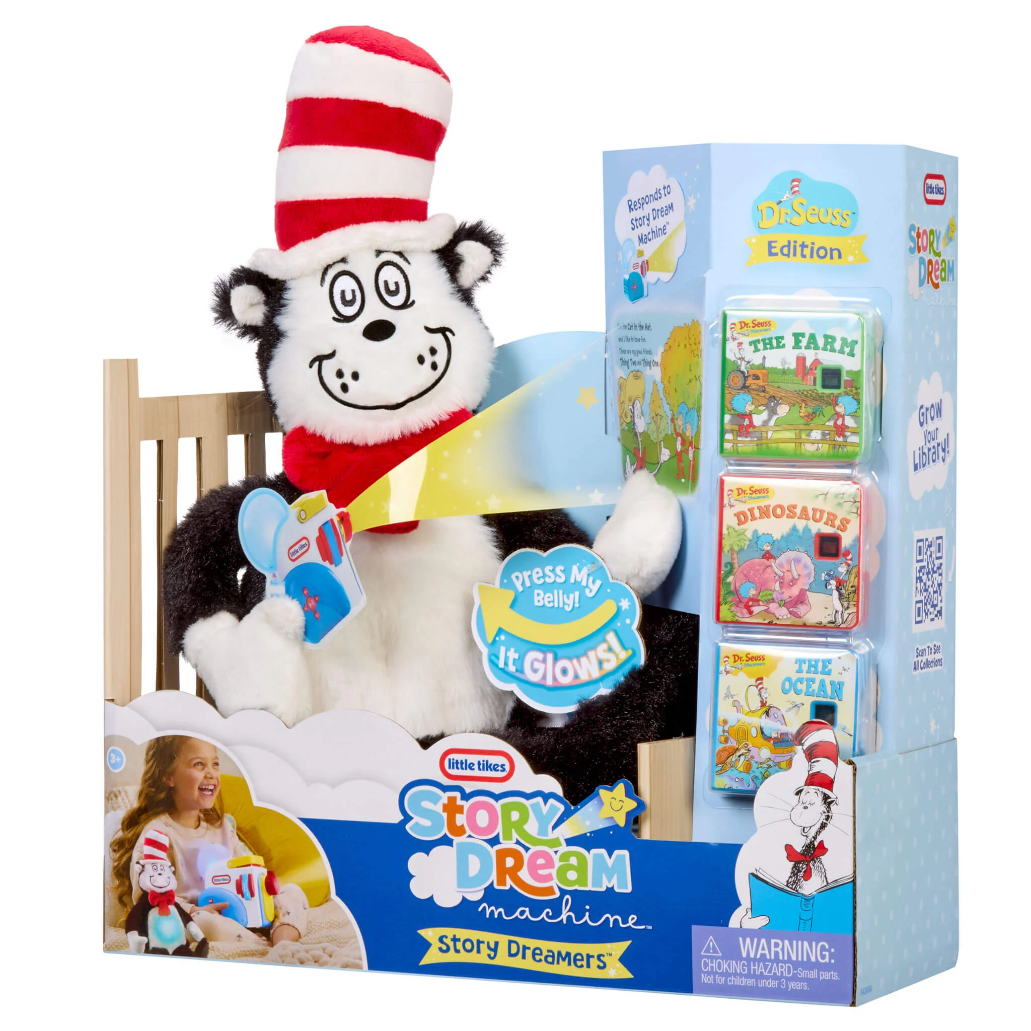 Little Tikes Story Dreamers Cat in the Hat Plush Toy - Image 6