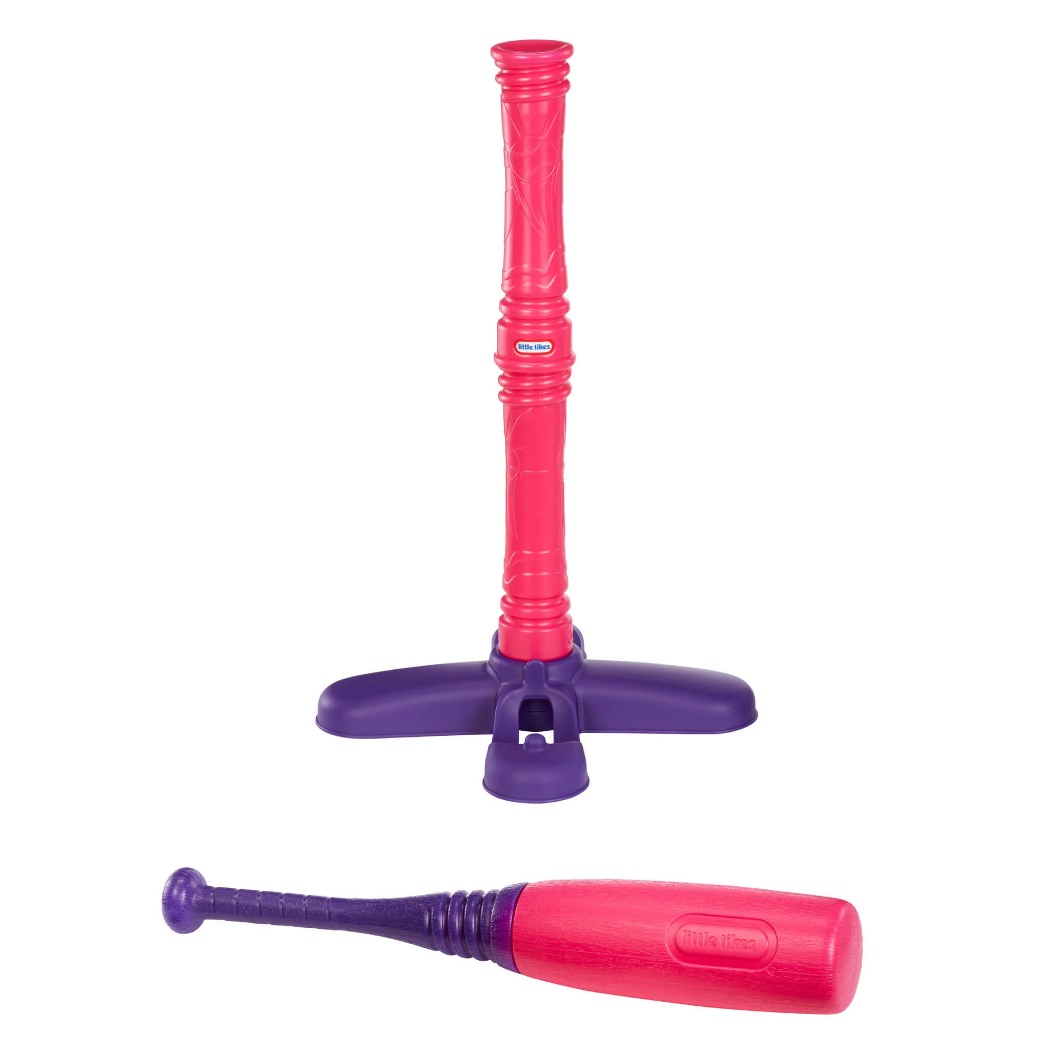 Little Tikes Pink – TotSports T-Ball Set with 5 Balls - Image 3