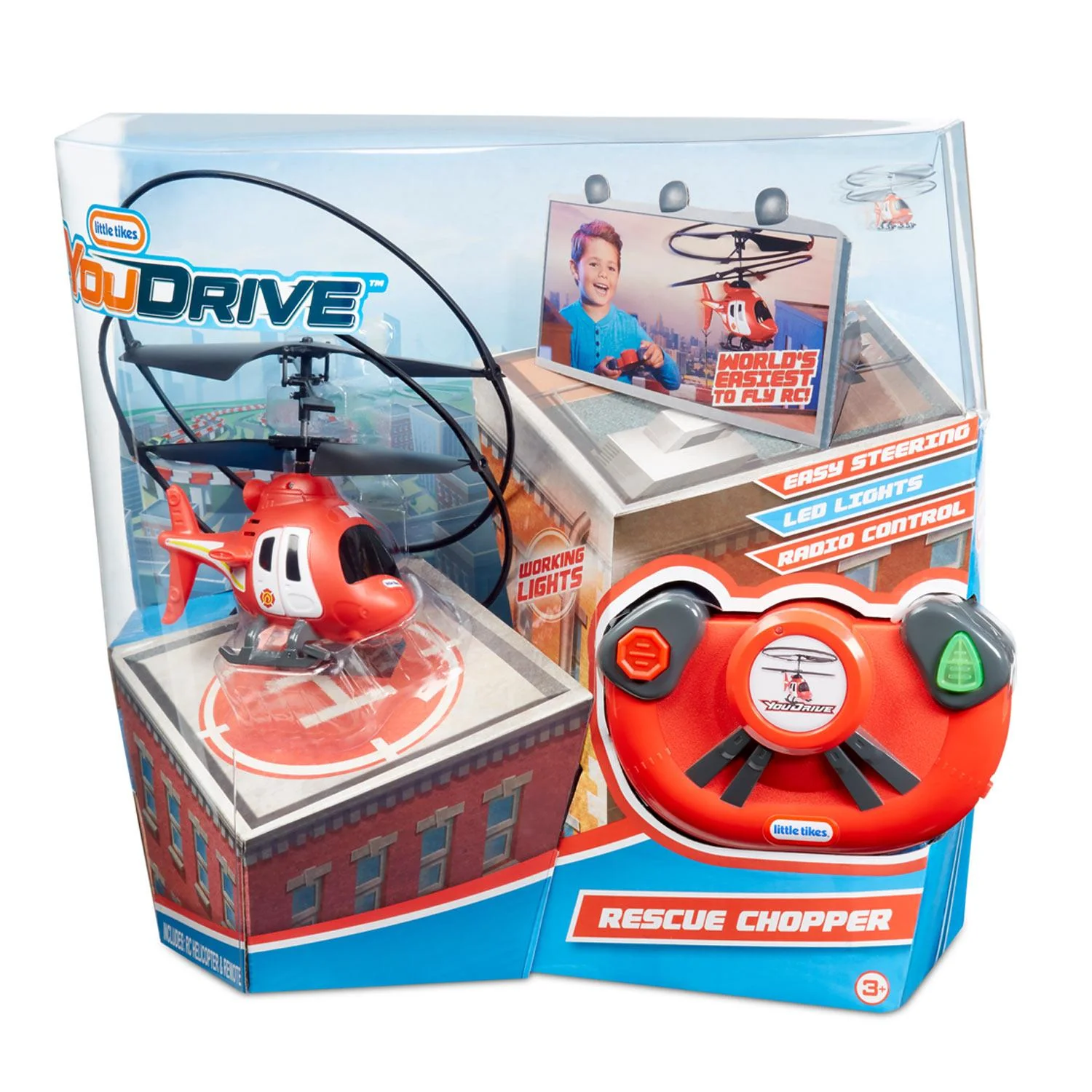 Little Tikes YouDrive Rescue Chopper Toy - Image 5