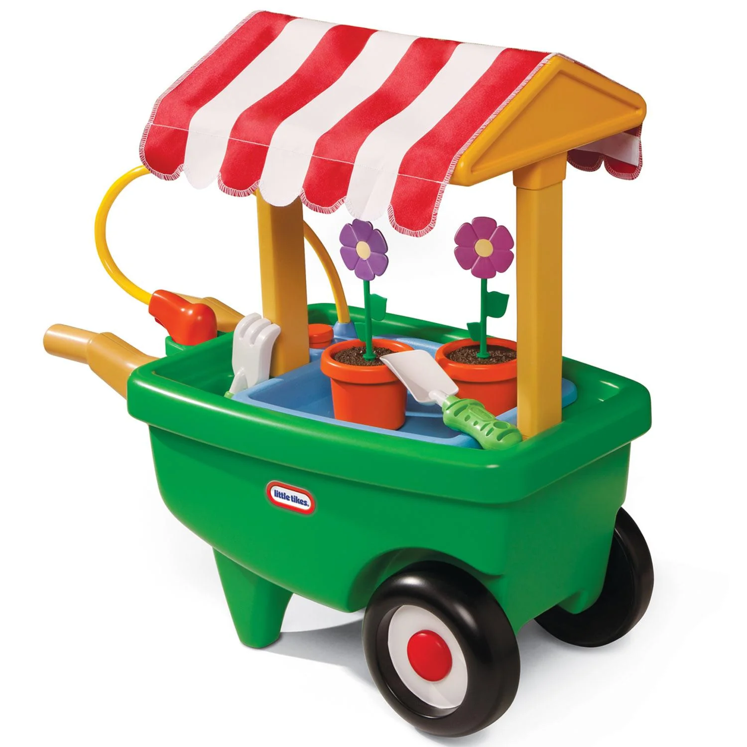 Little Tikes 2-in-1 Garden Cart & Wheelbarrow Toy - Image 2