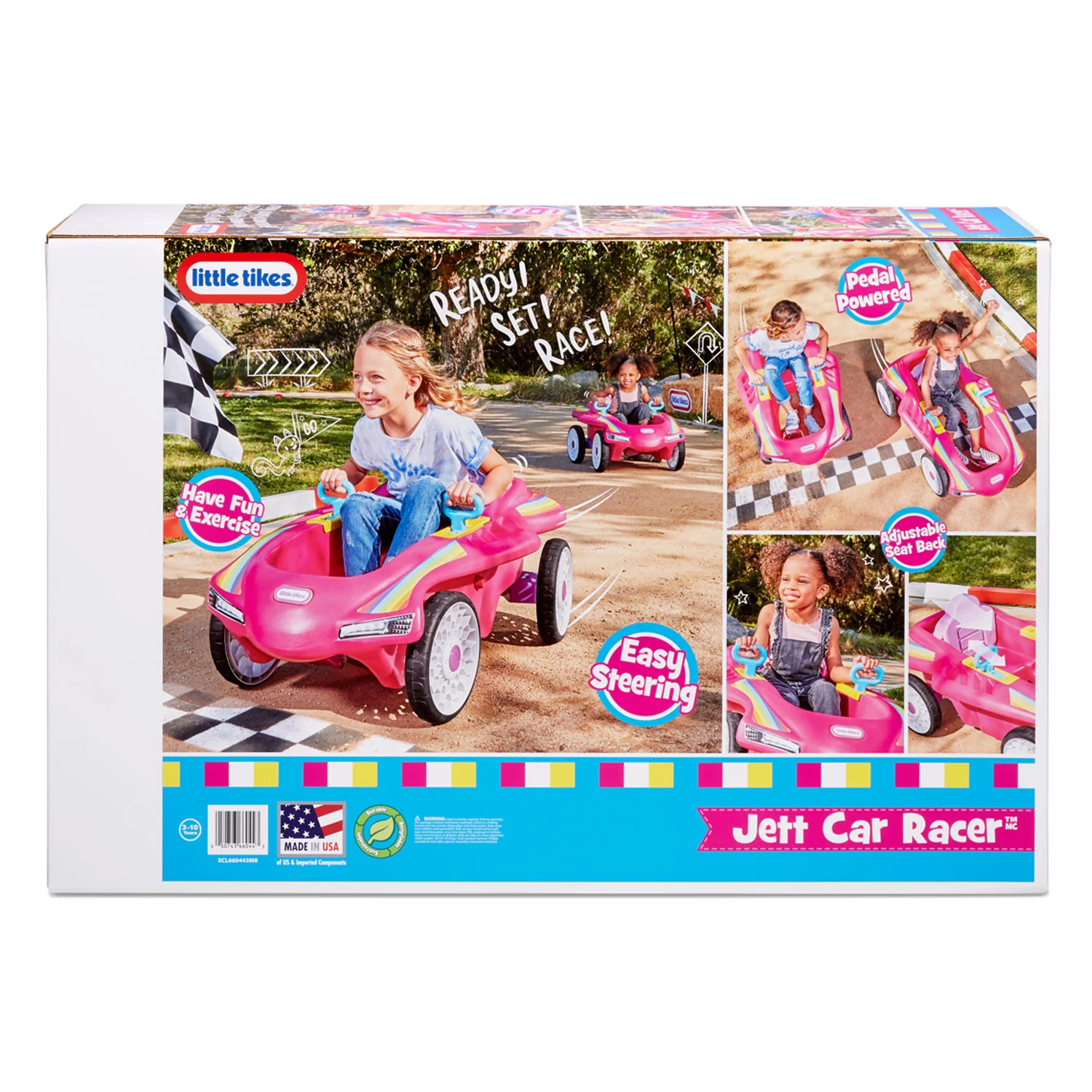 Little Tikes Jett Car Racer- Pink Toy - Image 5