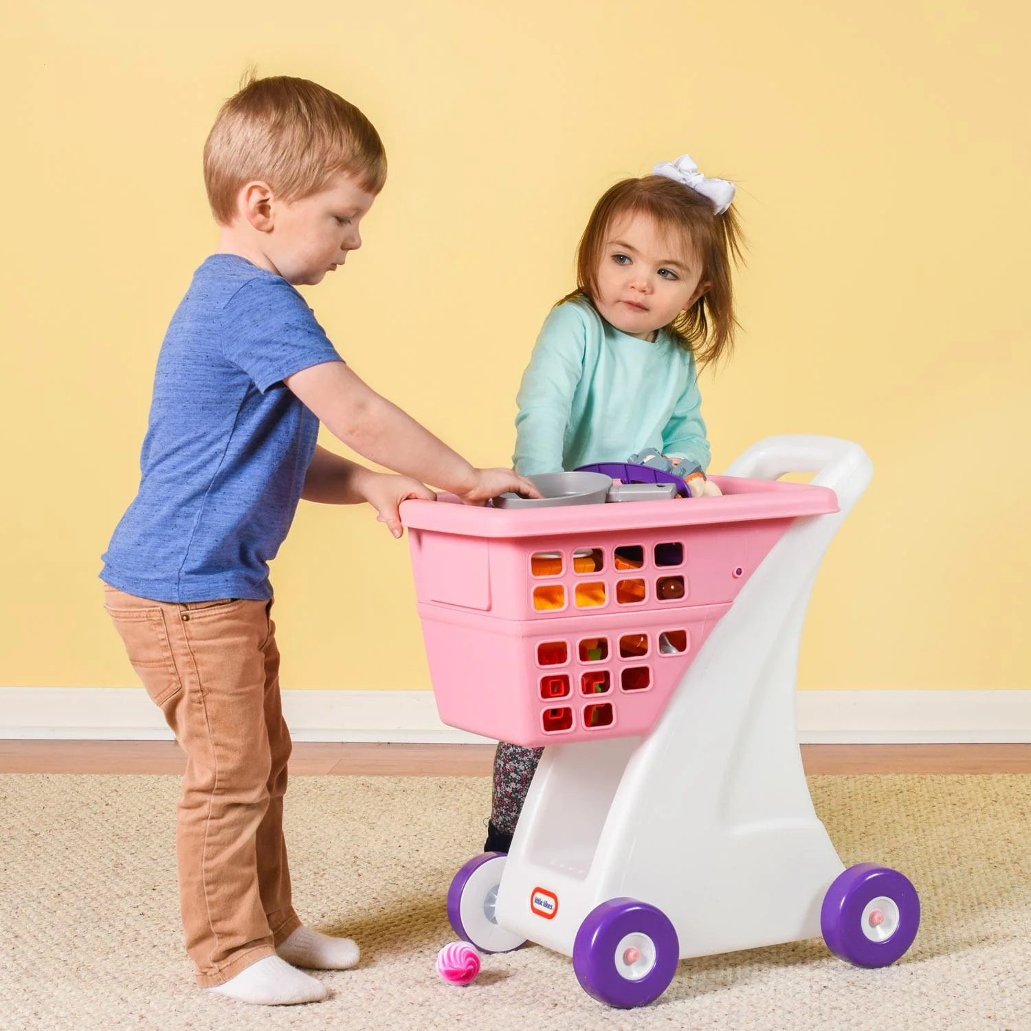 Little Tikes Pink – Shopping Cart Toy - Image 3