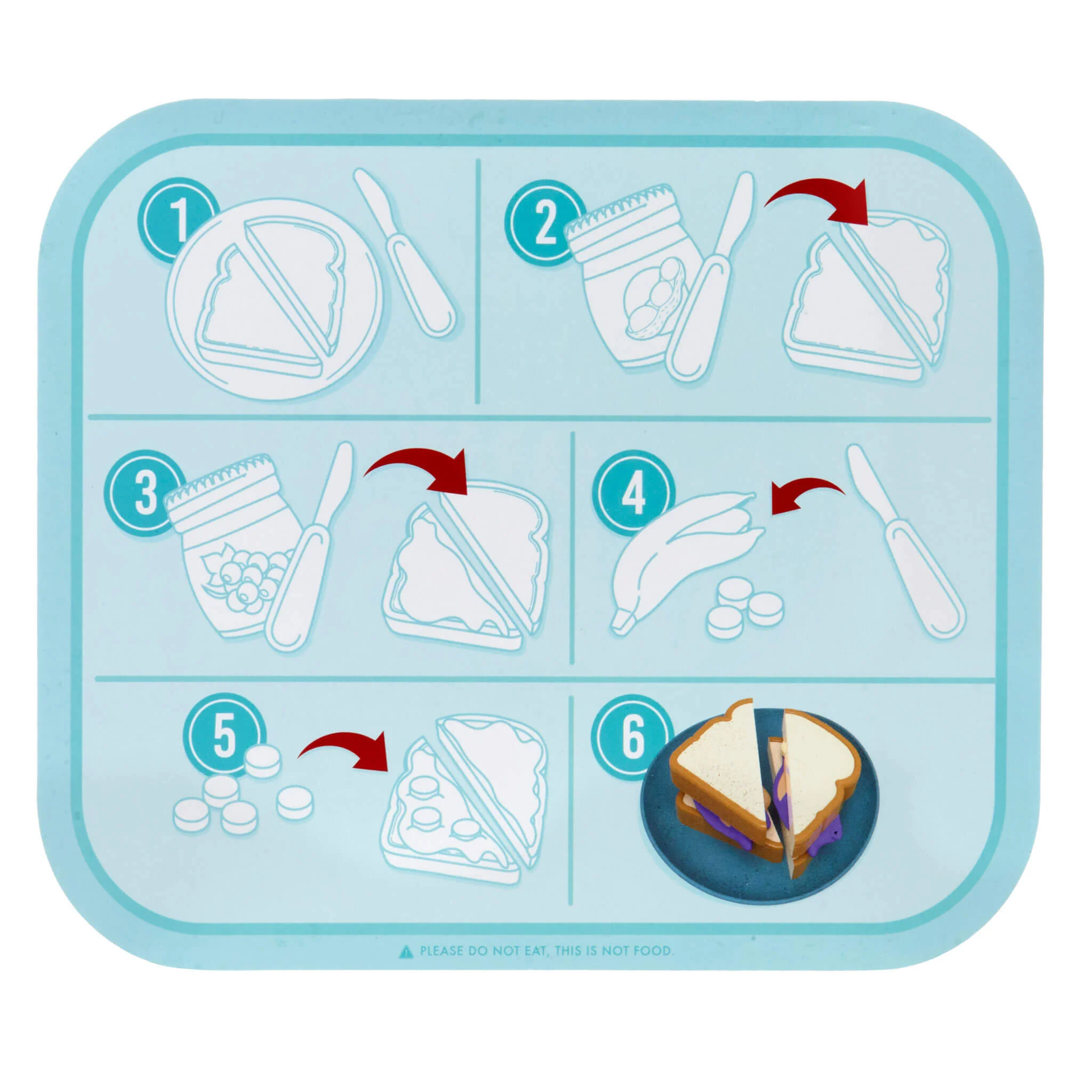 Little Tikes Creative Chefs Peanut Butter & Jelly Kit Knife - Image 7