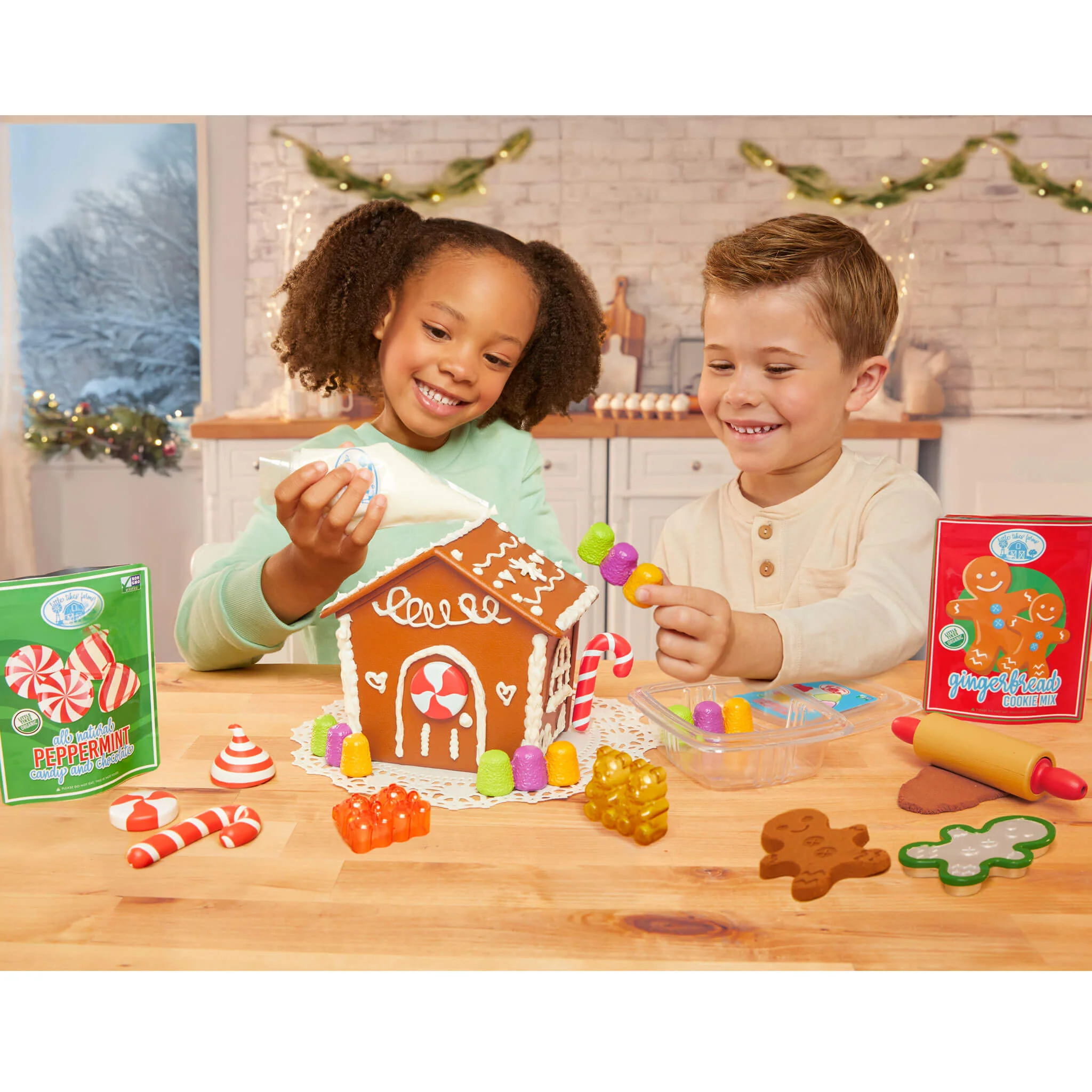 Little Tikes Creative Chefs Gingerbread House Kit Utensil - Image 2