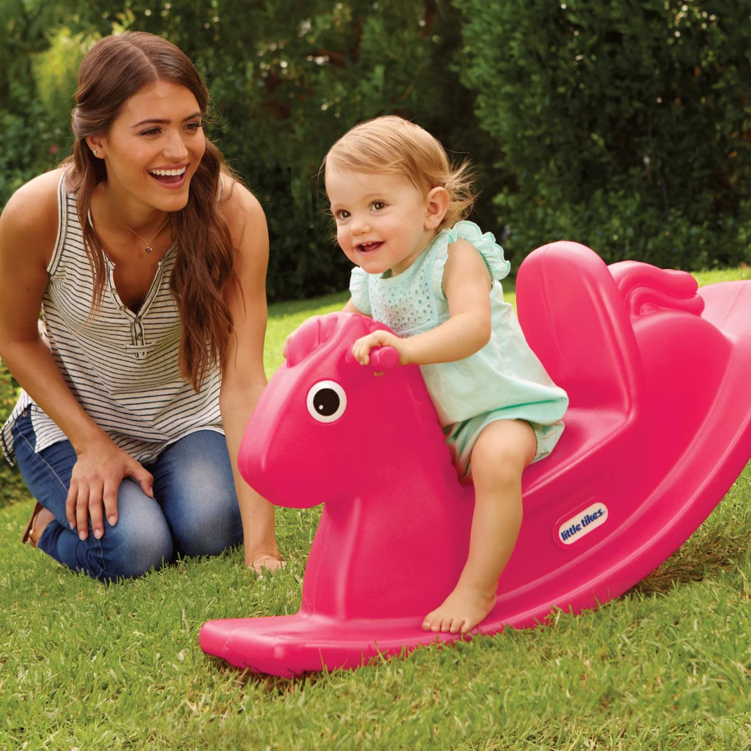 Little Tikes Magenta – Rocking Horse Toy - Image 3