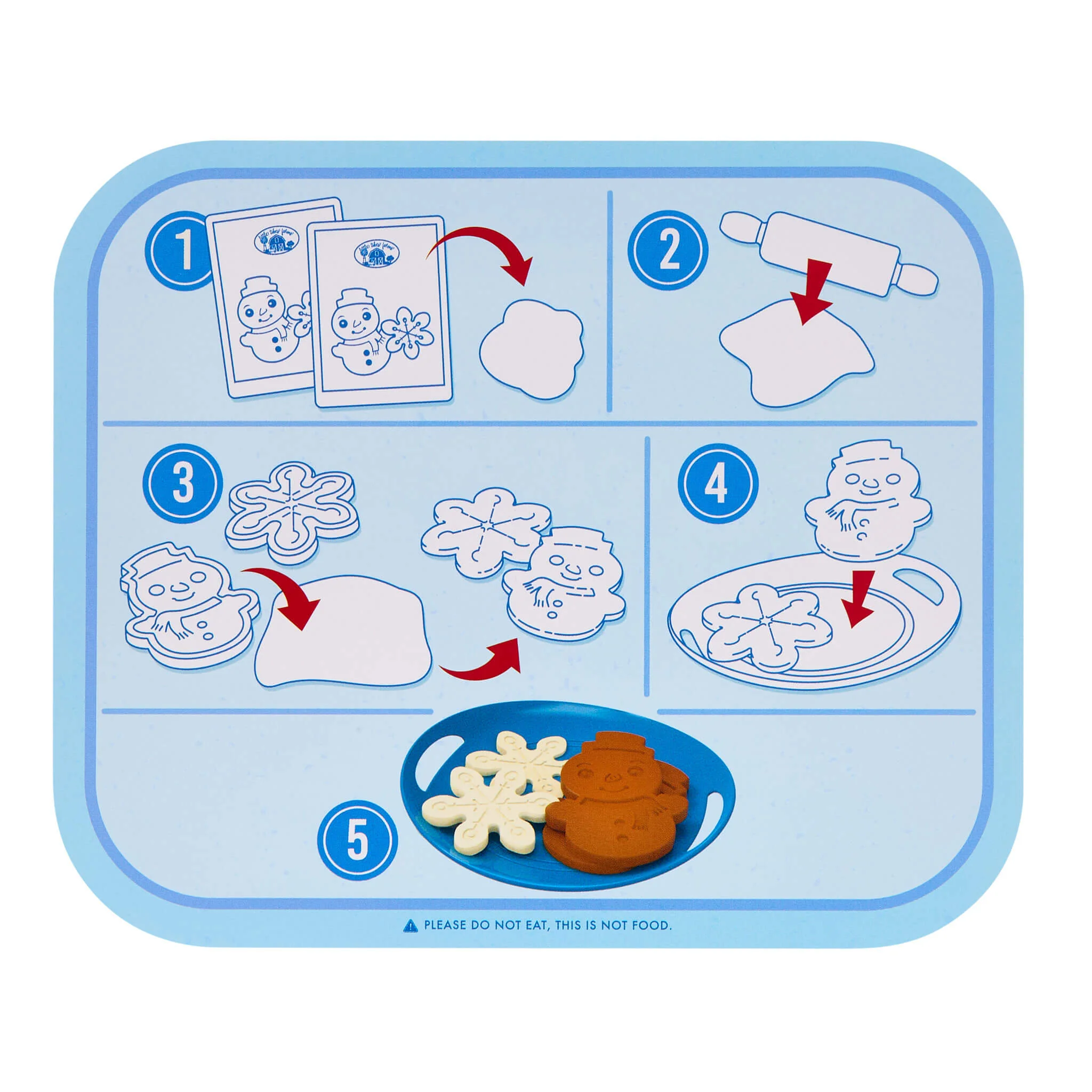 Little Tikes Creative Chefs Holiday Cookie Kit Utensil - Image 8