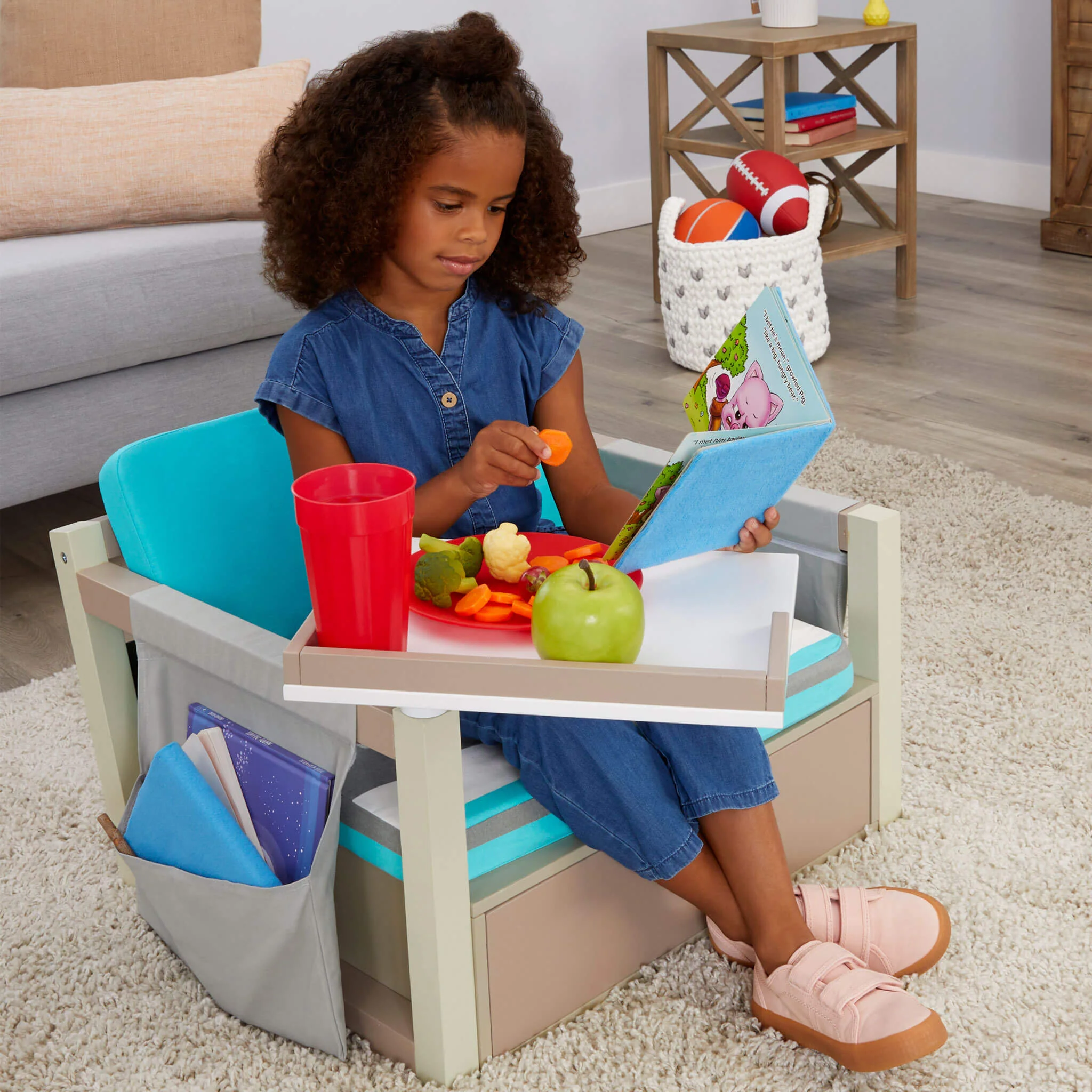 Little Tikes 2-in-1 Fun & Study Swivel Desk Tray - Image 4
