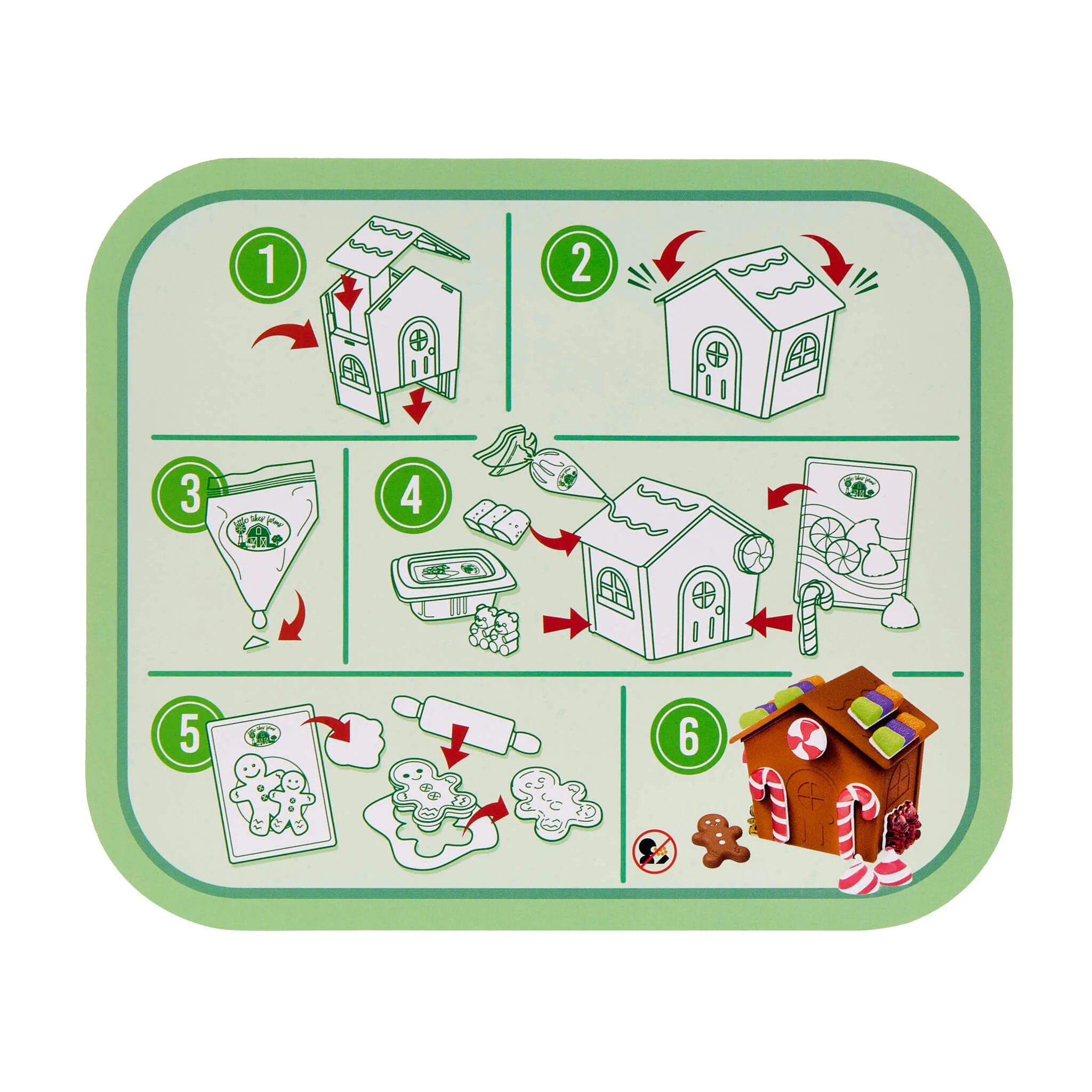 Little Tikes Creative Chefs Gingerbread House Kit Utensil - Image 8