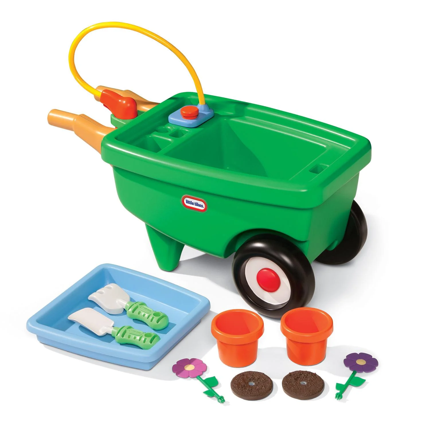 Little Tikes 2-in-1 Garden Cart & Wheelbarrow Toy - Image 5
