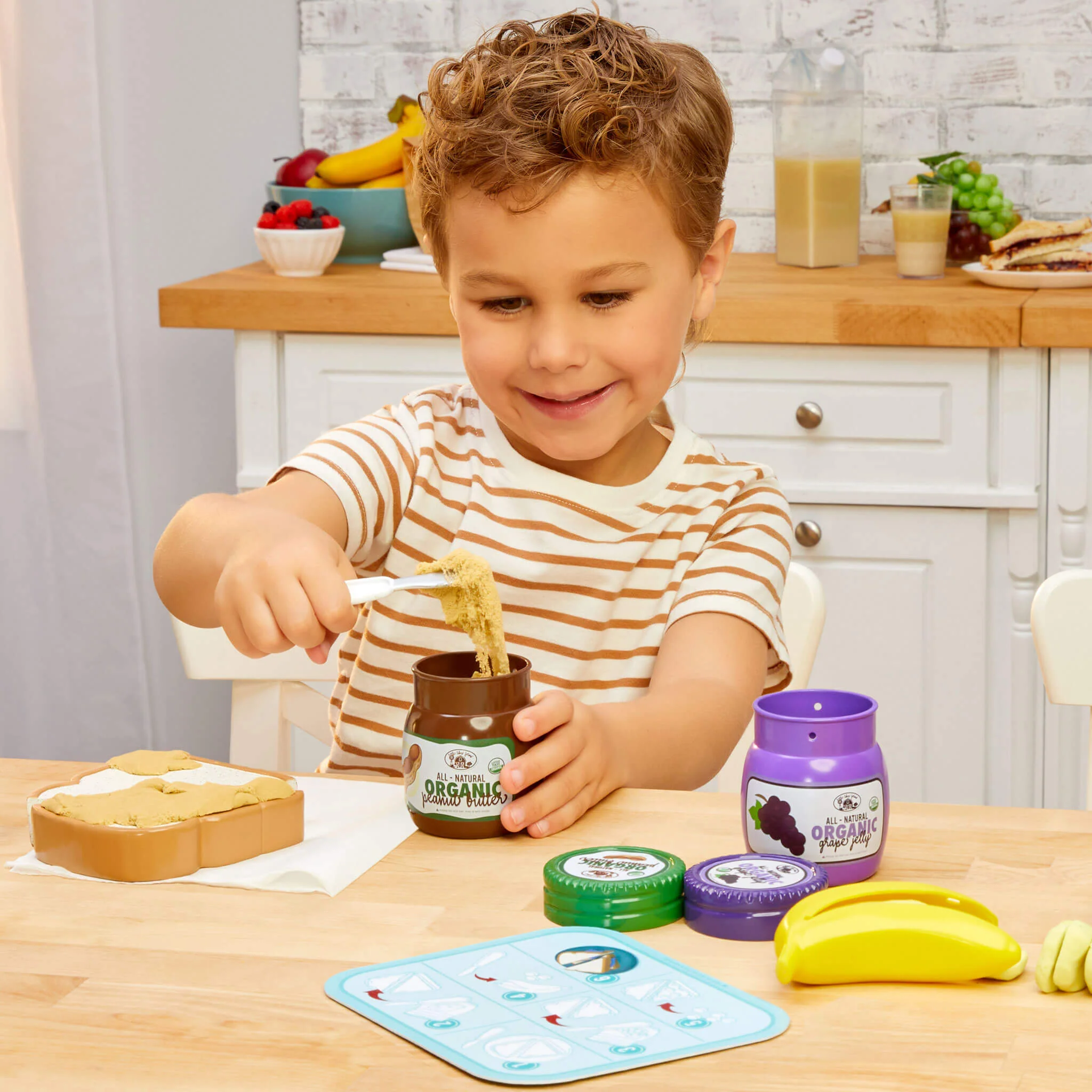 Little Tikes Creative Chefs Peanut Butter & Jelly Kit Knife - Image 4