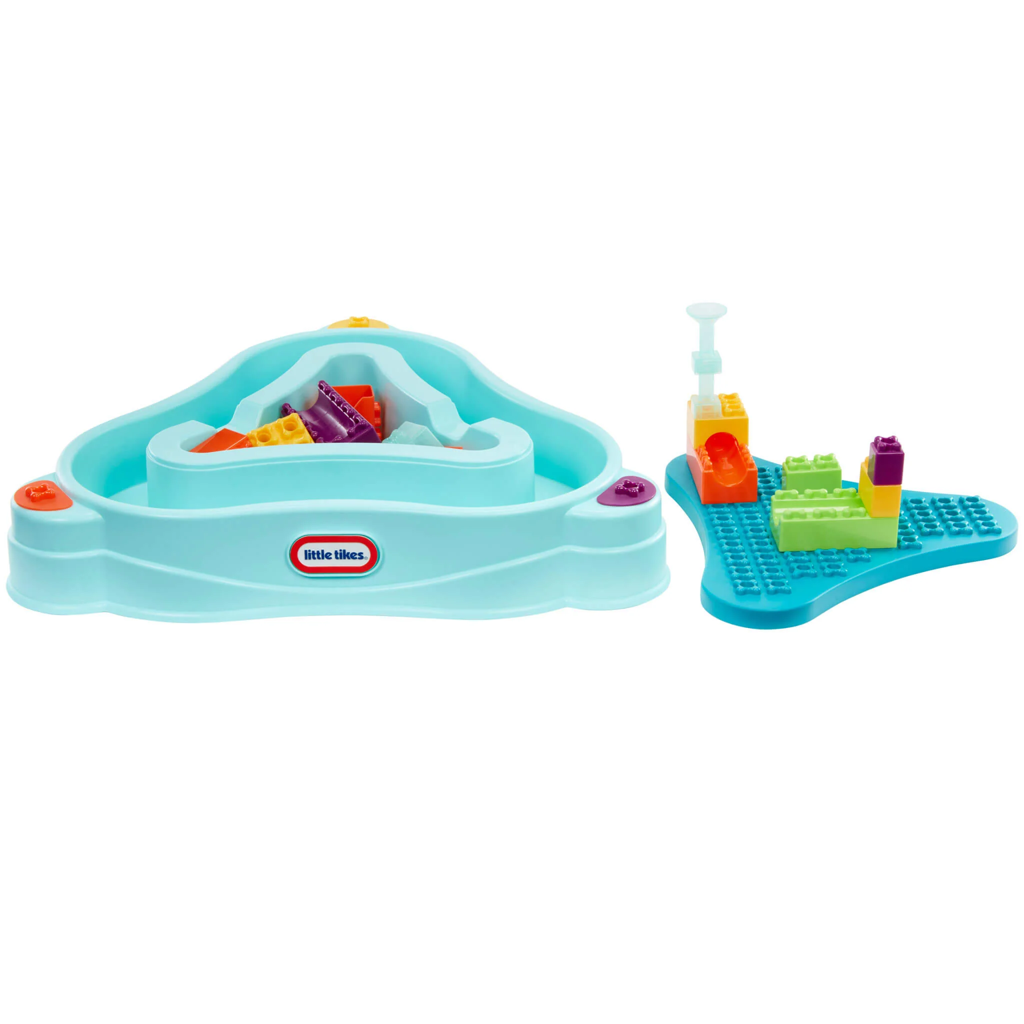 Little Tikes Build & Splash Water Table with 25+ Accessories Bag - Image 6