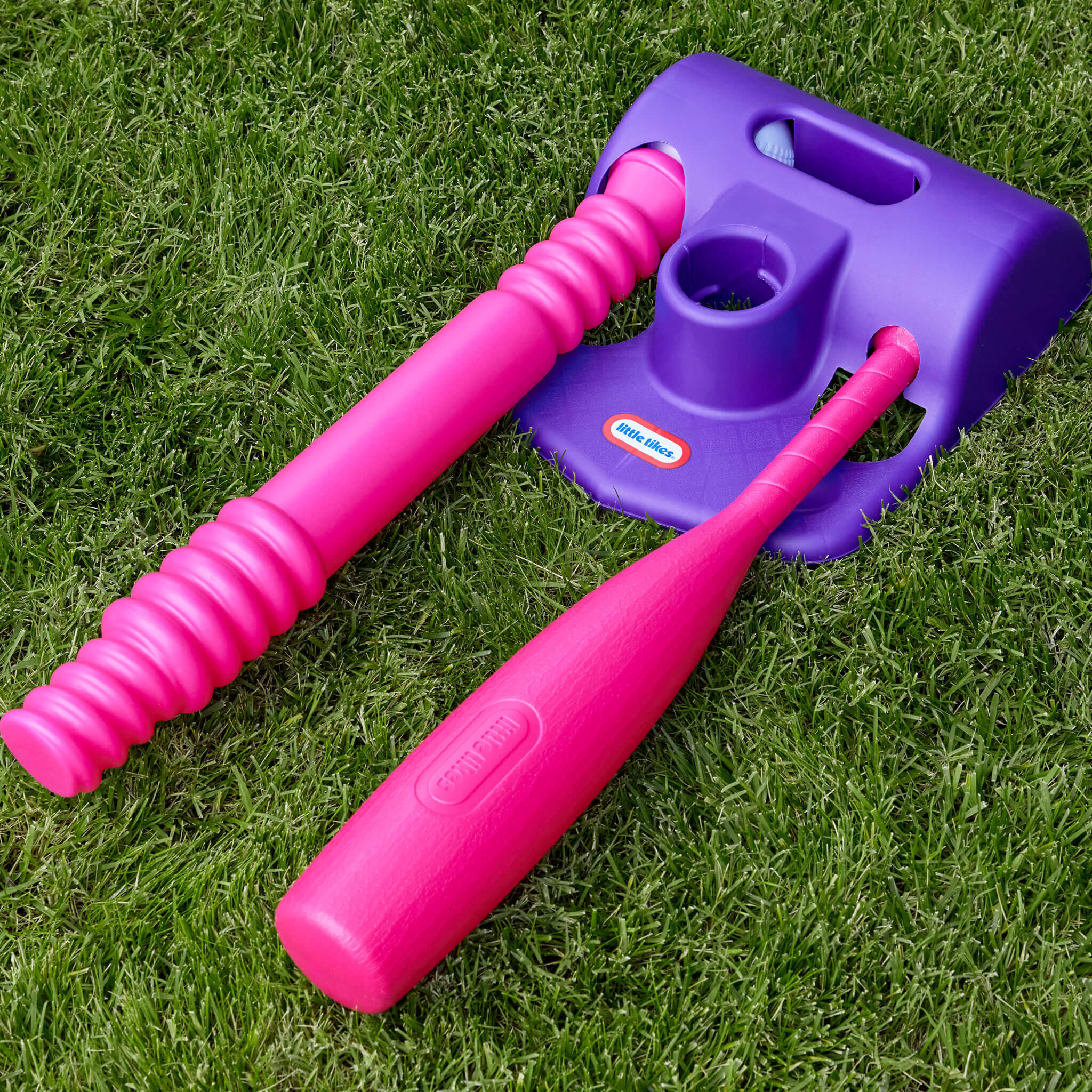 Little Tikes Purple and Pink – TotSports T-Ball Set Toy - Image 4