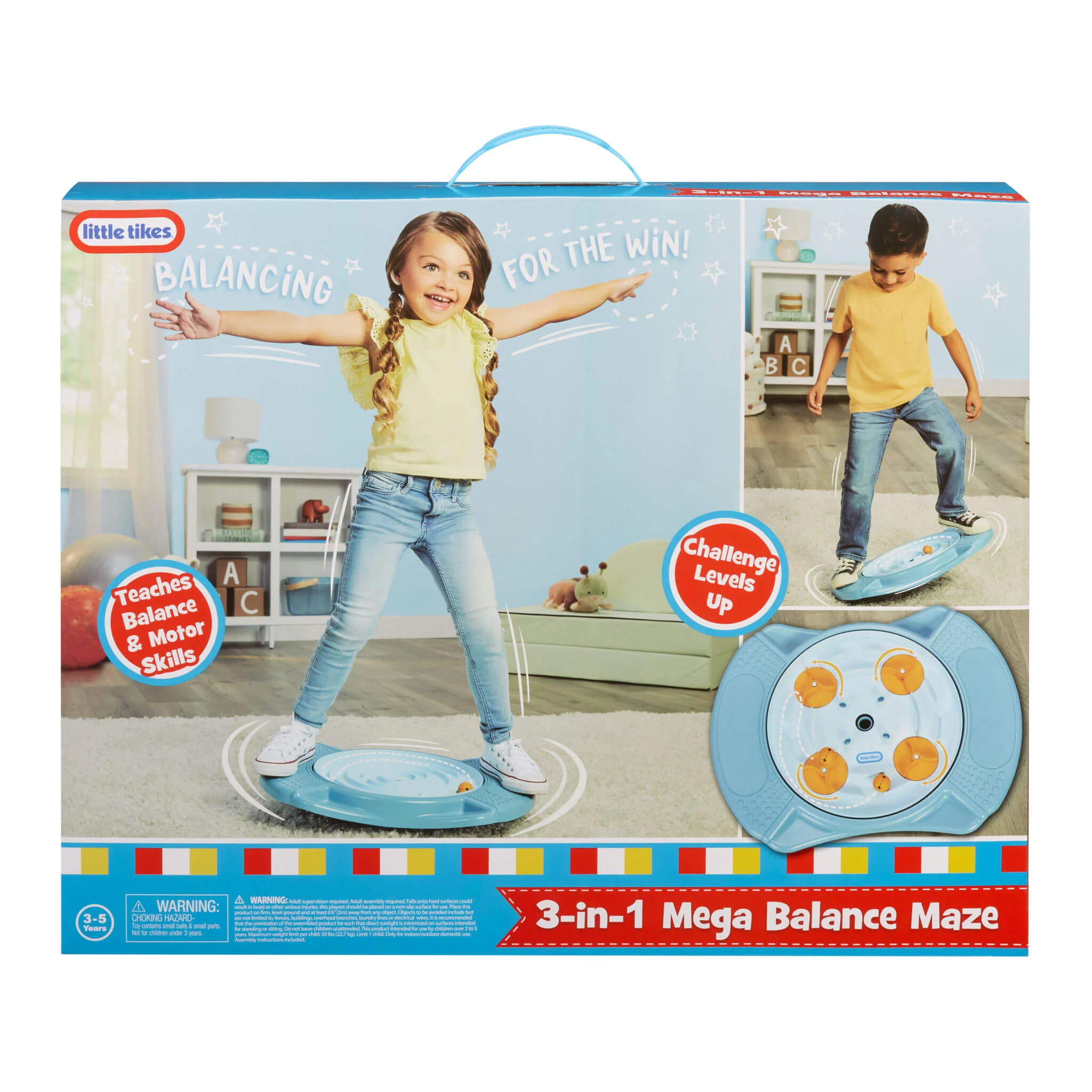Little Tikes 3-in-1 Mega Balance Maze Toy - Image 6