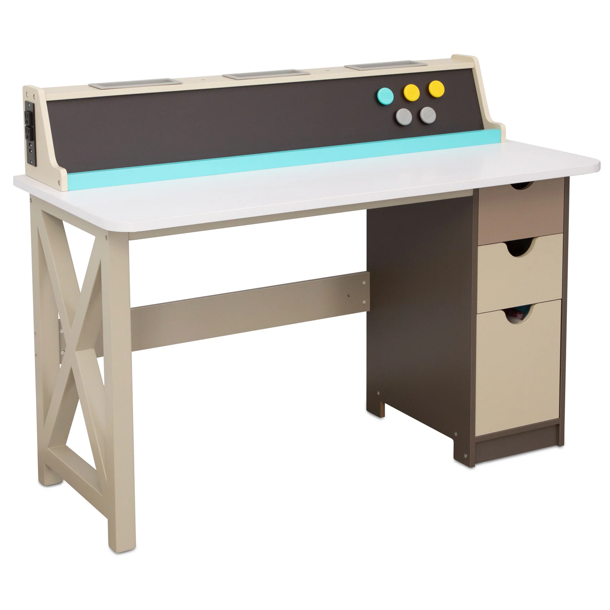 Little Tikes 2-in-1 Chalkboard Desk Container