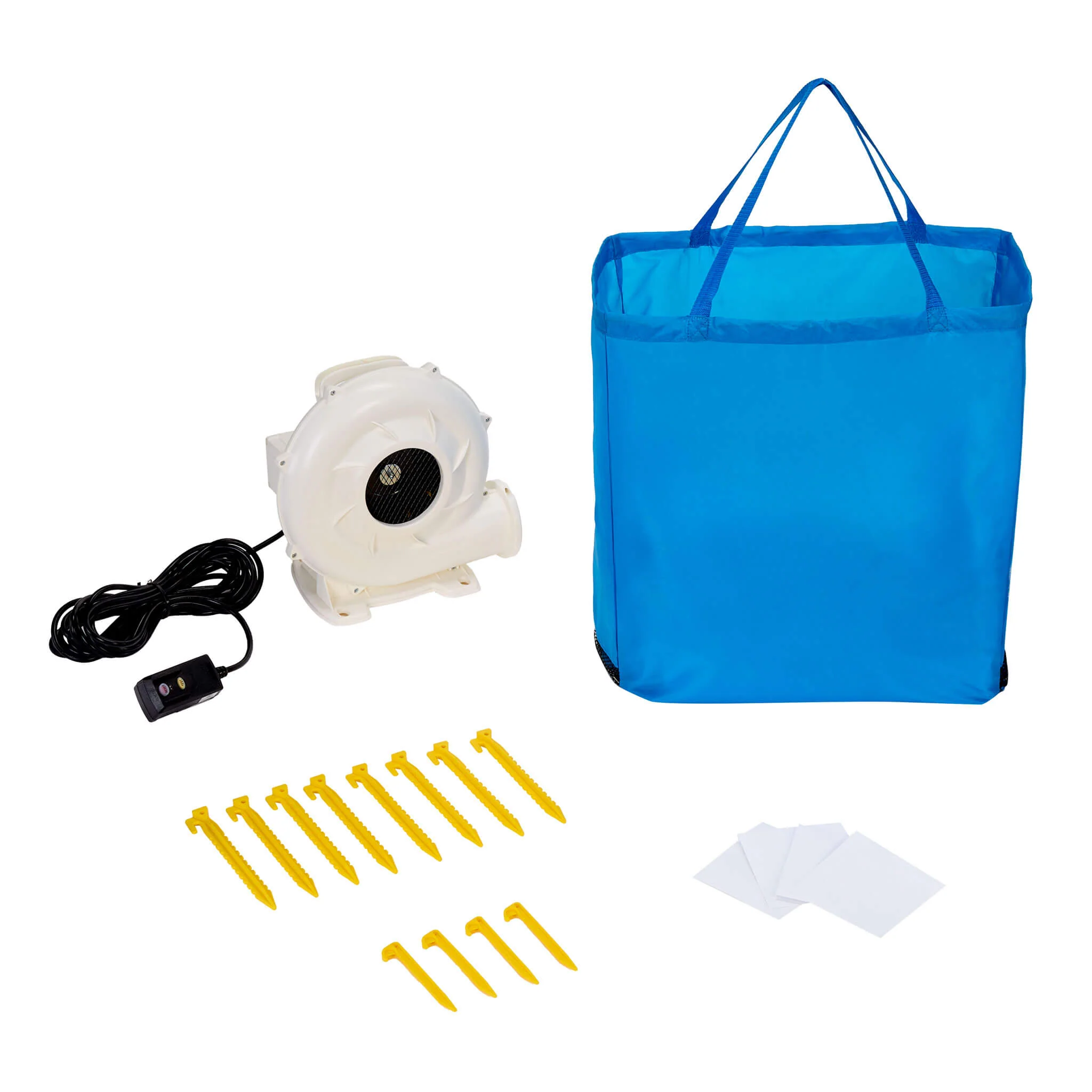 Little Tikes White – Cloud Collection Jump ‘n Double Slide Bouncer - Image 7