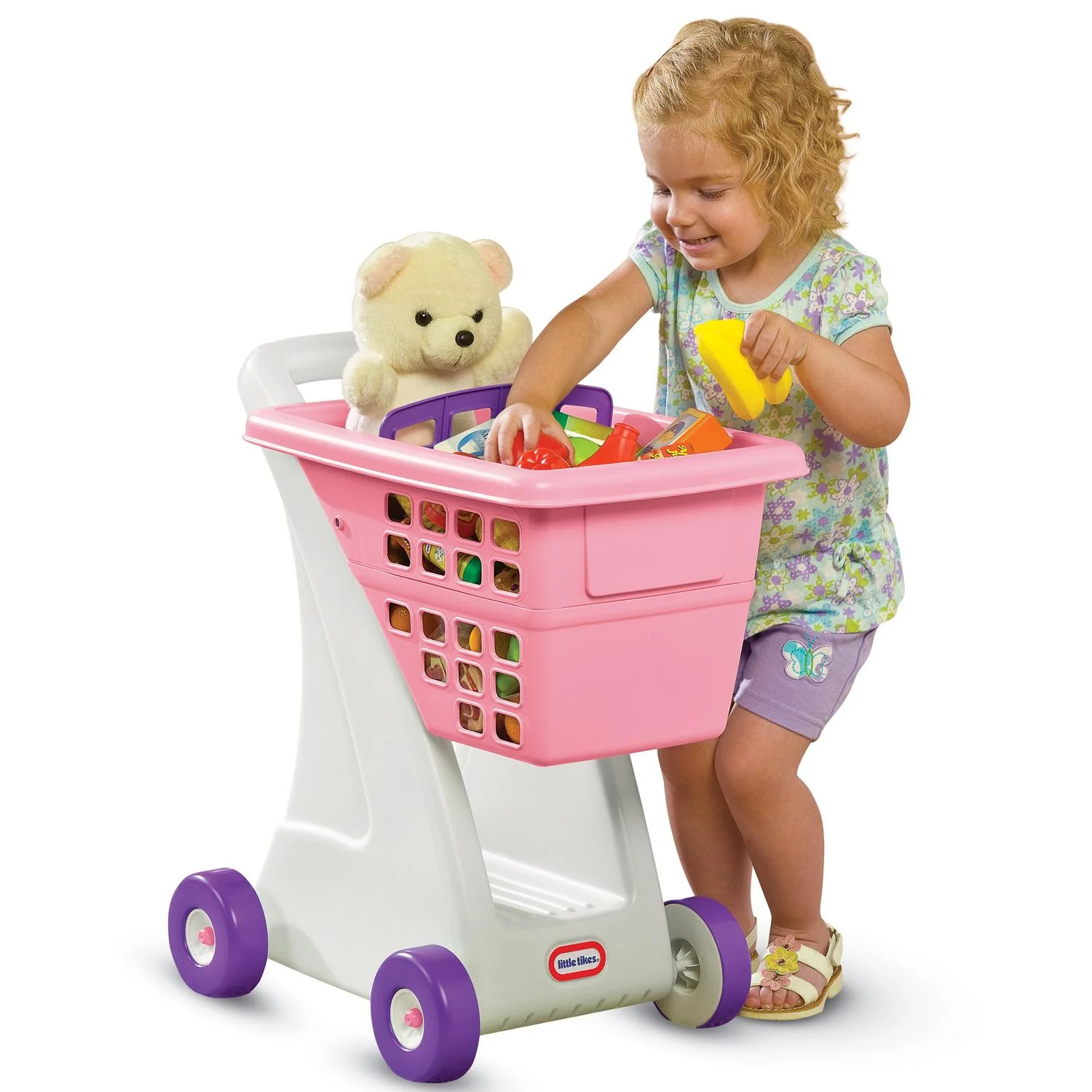 Little Tikes Pink – Shopping Cart Toy - Image 2