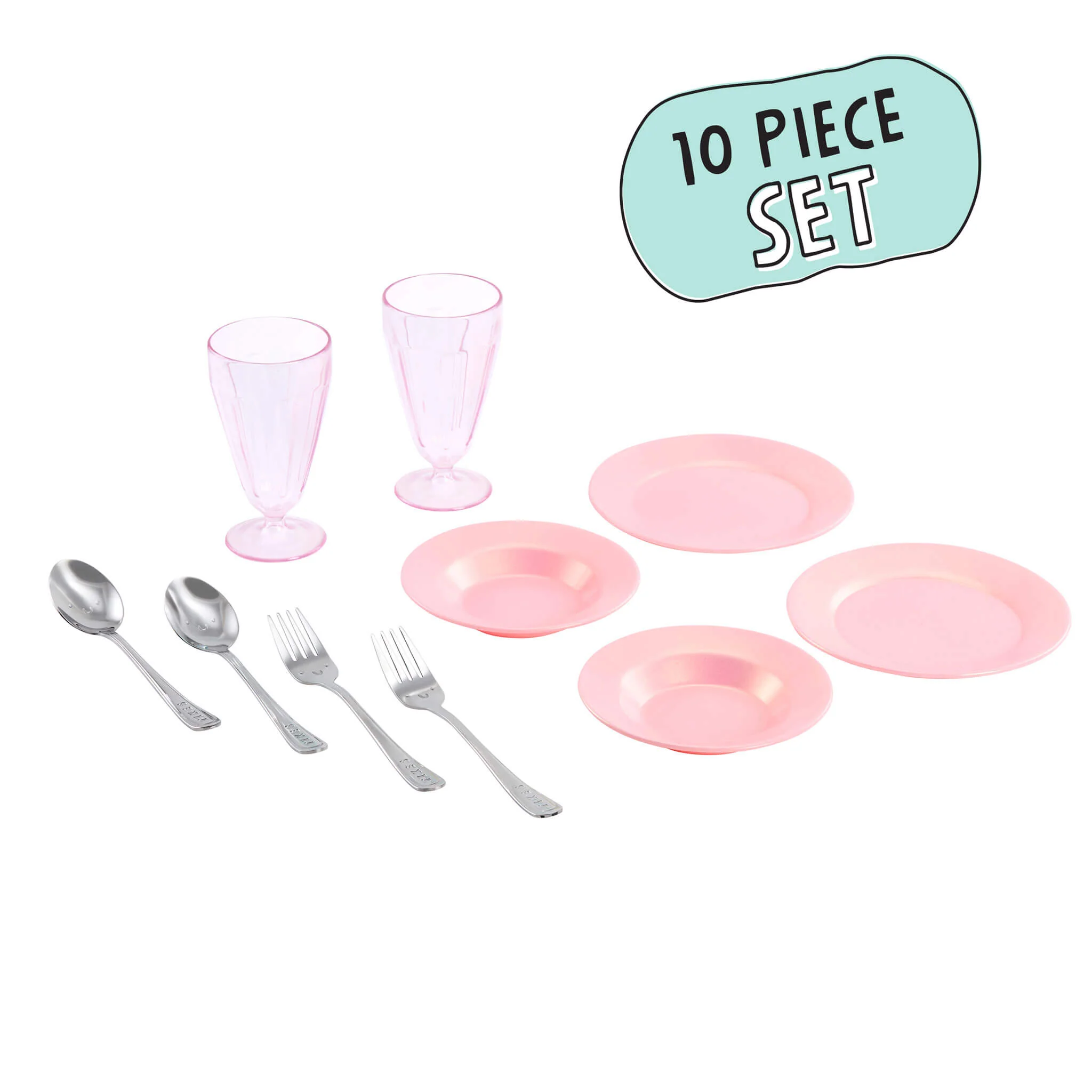 Little Tikes Pink – Sweet Spaces Dishware Set Cup - Image 3