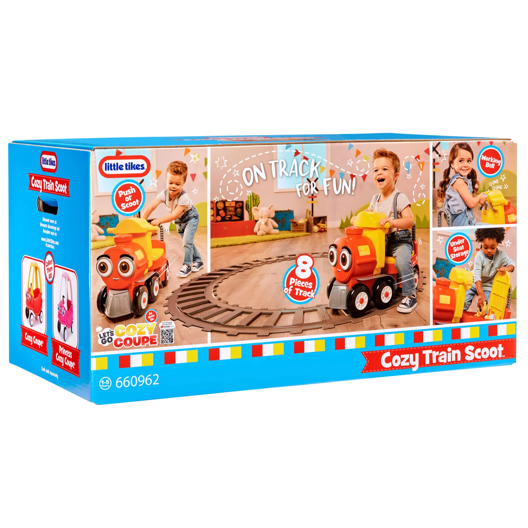 Little Tikes Cozy Train Scoot Toy - Image 6