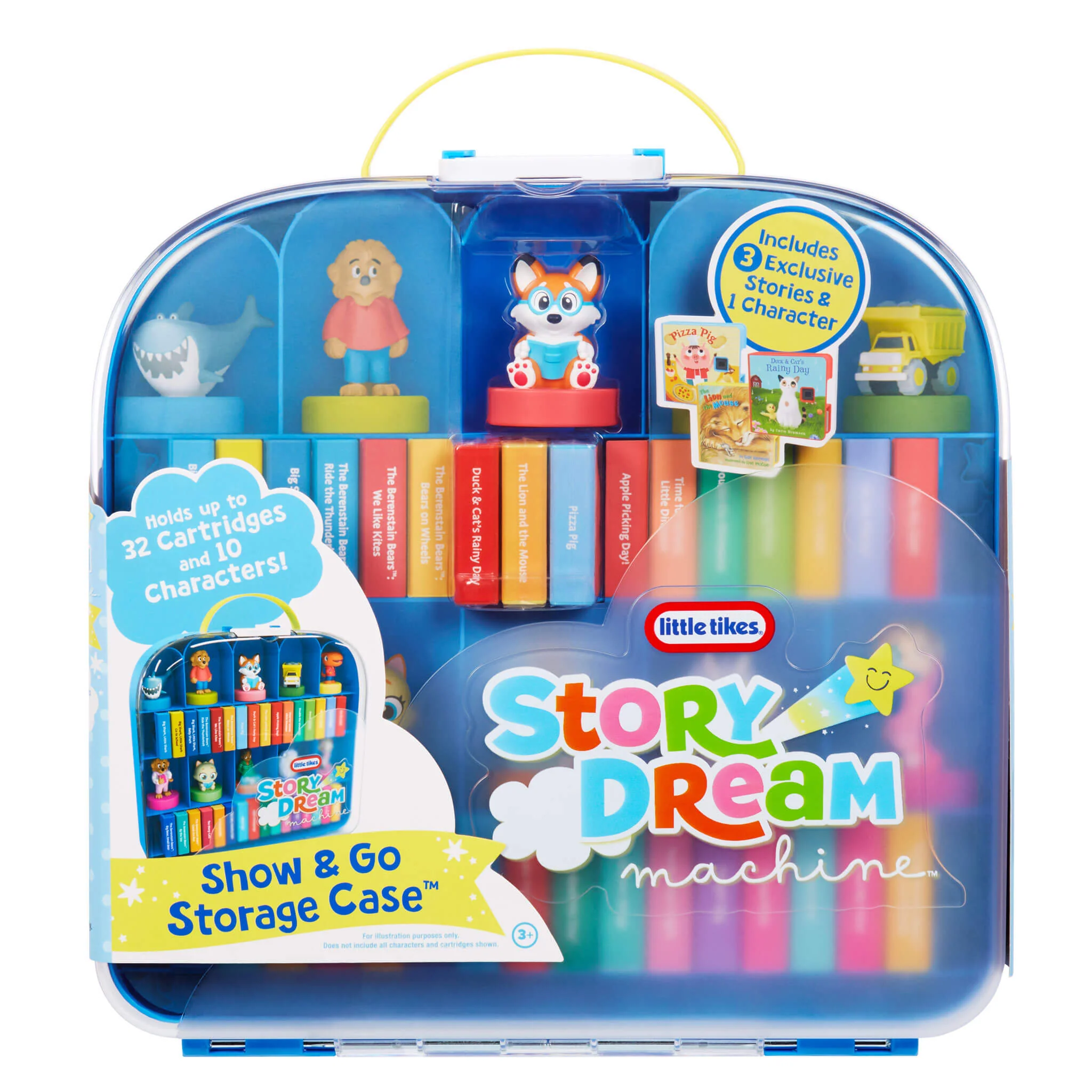 Little Tikes Story Dream Machine Show & Go Storage Case Toy