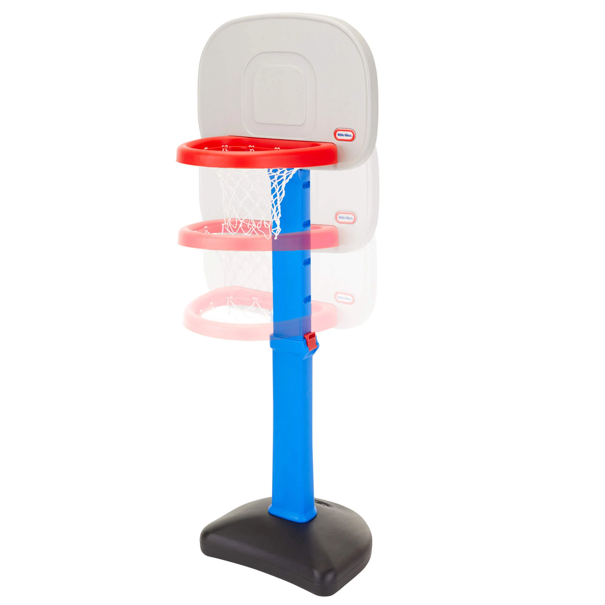 Little Tikes TotSports Easy Score Basketball Set with 3 Basketballs - Image 3