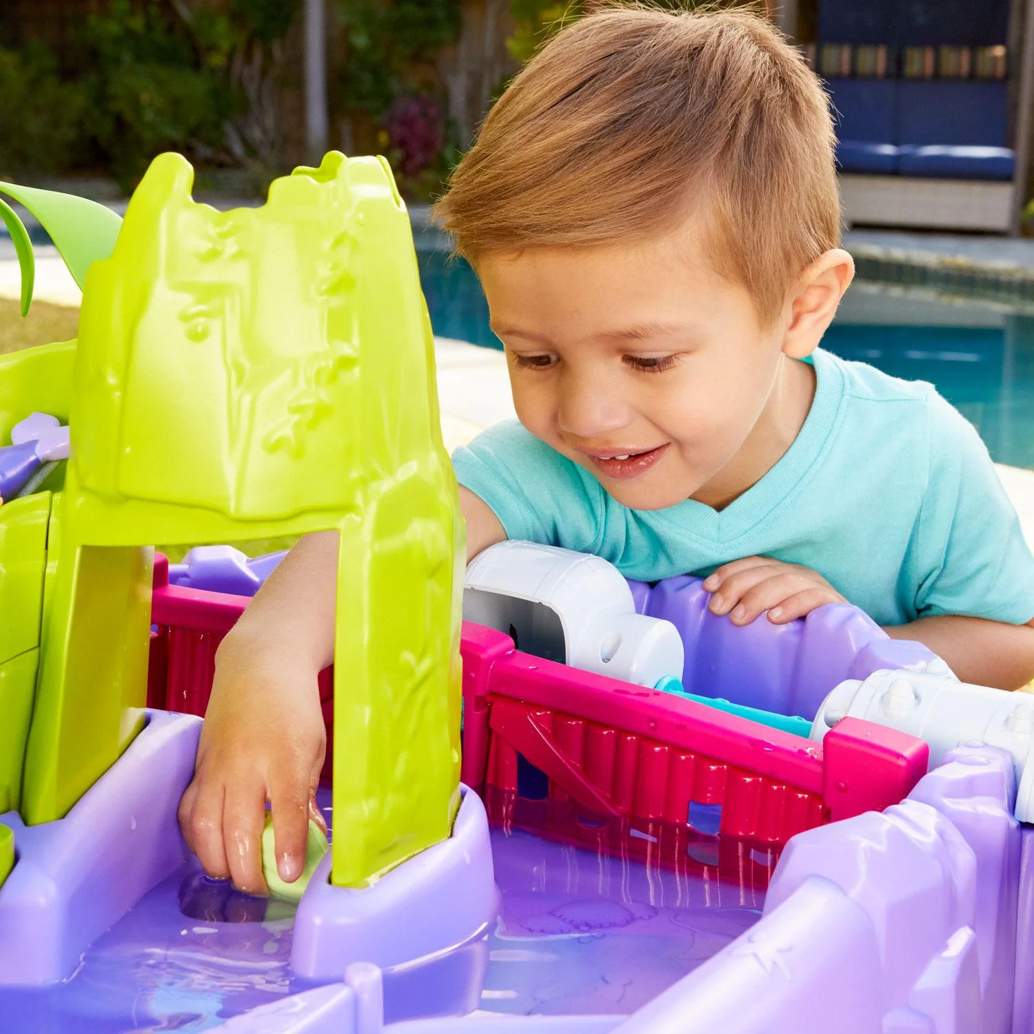 Little Tikes Mermaid Island Wavemaker Water Table Toy - Image 7