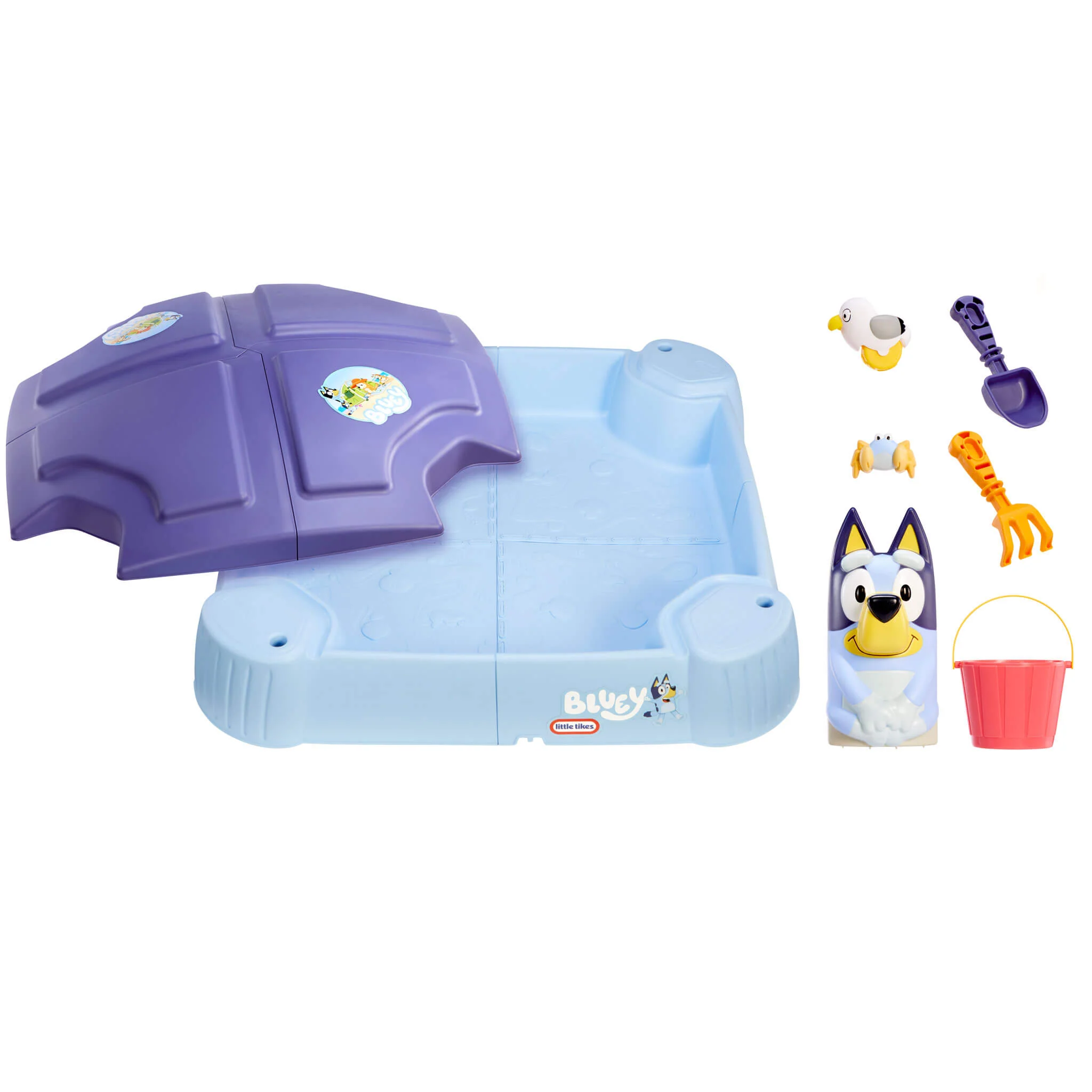 Little Tikes Bluey Beach Day Sandbox Lid