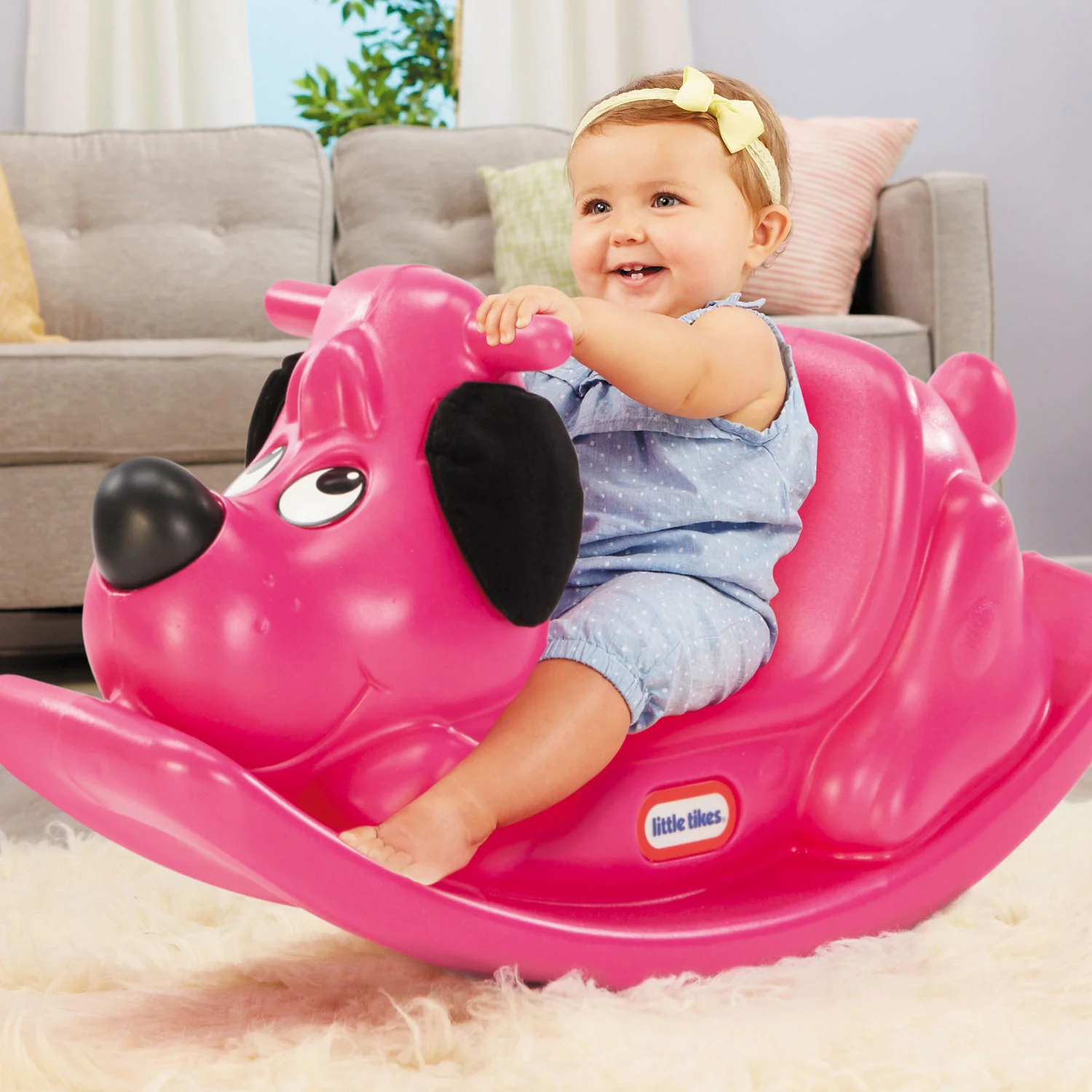Little Tikes Rockin' Puppy-Magenta Toy - Image 2