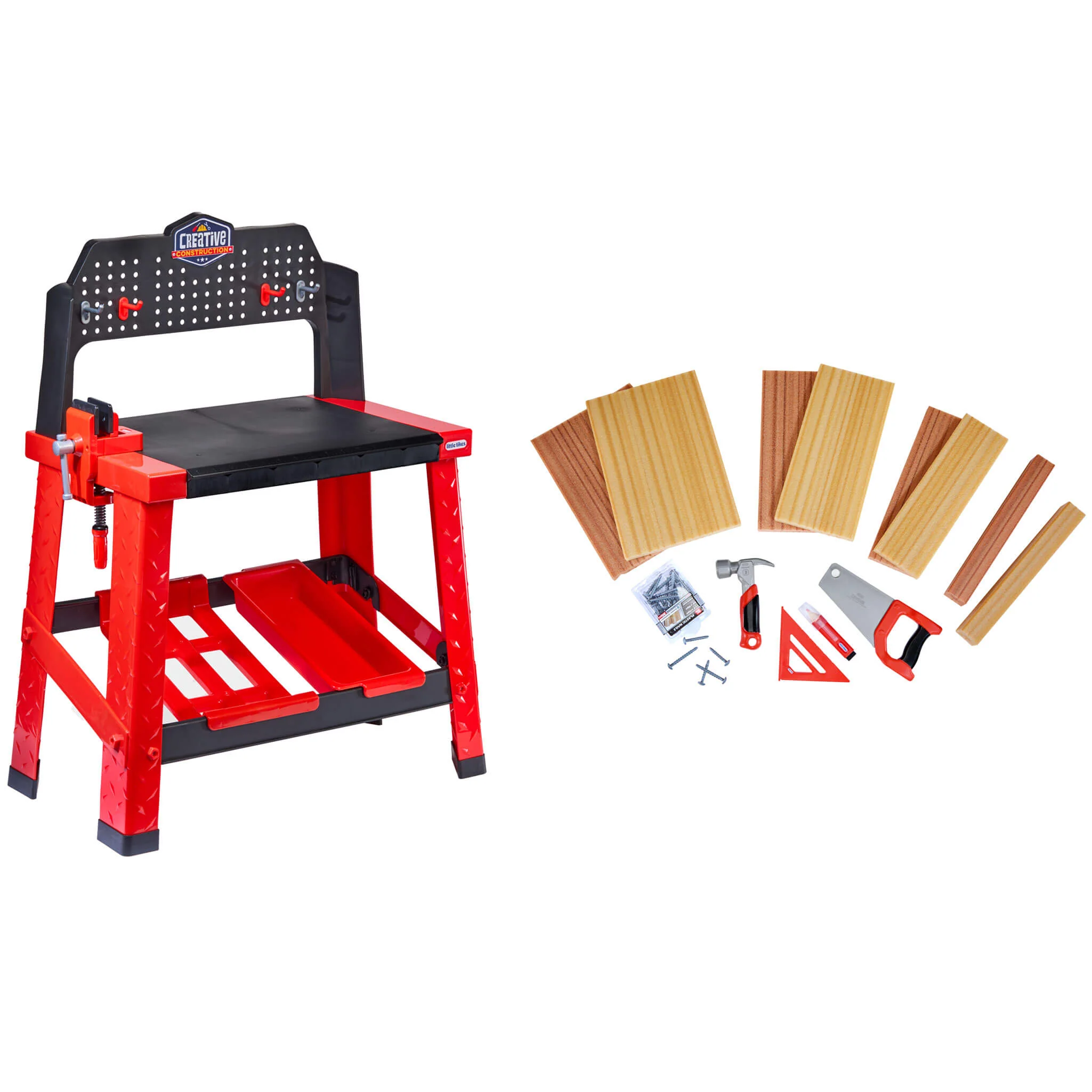 Little Tikes Creative Construction Workbench Toy