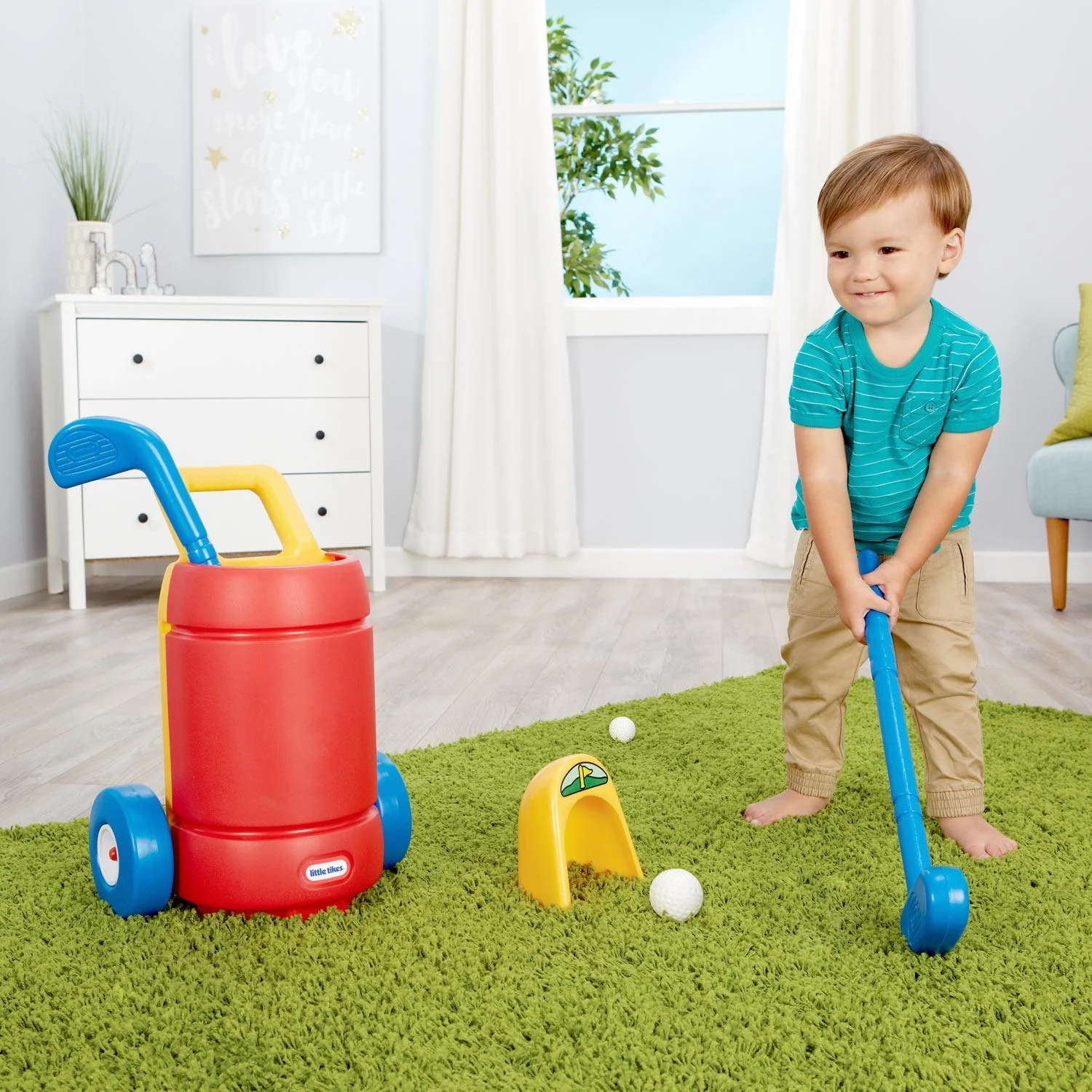 Little Tikes TotSports Easy Hit Golf Set Toy - Image 5