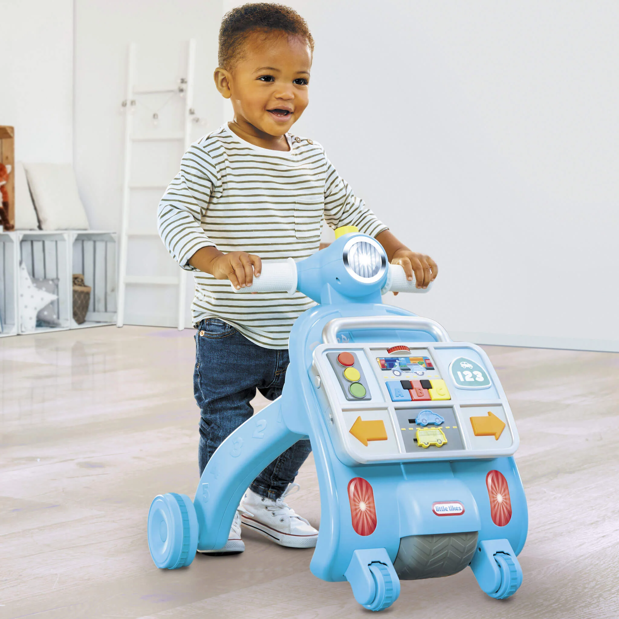 Little Tikes Learn & Play Learning Lane Activity Walker Toy - Image 2